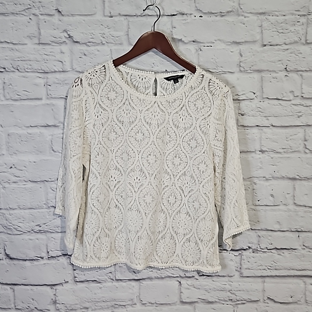 Banana Repulic lace blouse